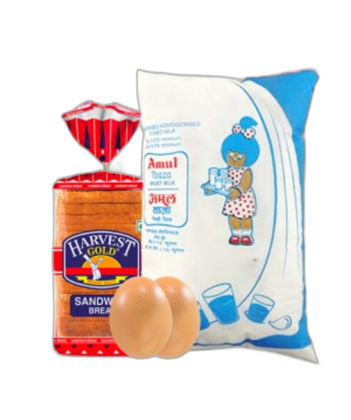 Dairy products, bread and eggs - Fresh milk, cheese, bread, eggs at Brixo Mart